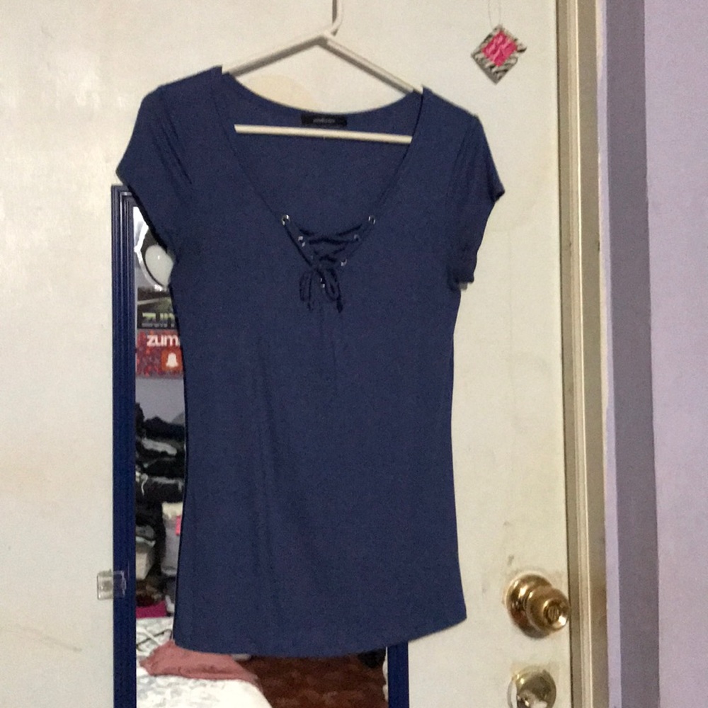 Blue shirt